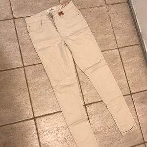 Beige Jeggings